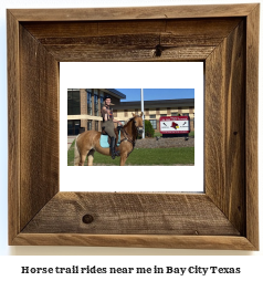 horse trail rides near me in Bay City, Texas